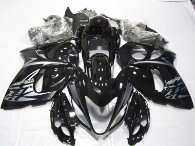 2008-2020 Suzuki GSXR 1300 Hayabusa Motorcycle Fairings - Glossy Black Silver Canada Websites