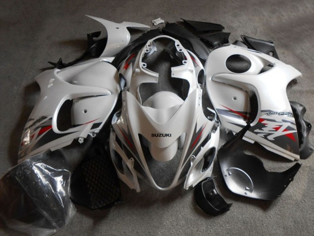 2008-2020 Suzuki GSXR 1300 Hayabusa Motorcycle Fairing - White Black Canada Websites