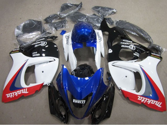 2008-2020 Suzuki GSXR 1300 Hayabusa Motorcycle Fairings - White Blue Red Makita Canada Websites