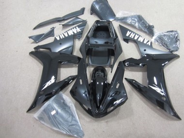 2002-2003 Yamaha YZF R1 Motorcycle Fairings - Glossy Black Matte Black White Canada Websites