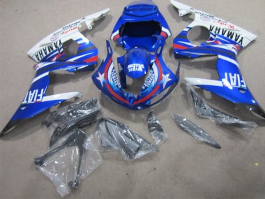 2002-2003 Yamaha YZF R1 Motorcycle Fairings - White Blue Red Motul Fiat Canada Websites