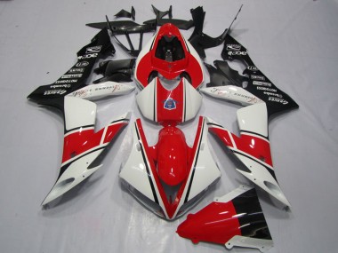 2004-2006 Yamaha YZF R1 Motorcycle Fairing - White Red Black Canada Websites