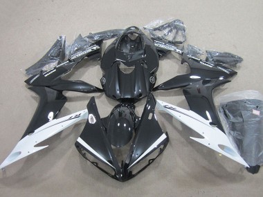 2004-2006 Yamaha YZF R1 Motorcycle Fairings - Glossy Black White Canada Websites