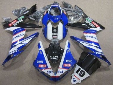 2004-2006 Yamaha YZF R1 Motorcycle Fairings - White Blue Black Red Volvo Sterilgarda 19 Canada Websites