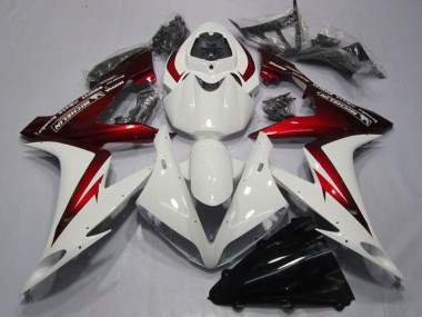 2004-2006 Yamaha YZF R1 Motorcycle Fairings - White Red Michelin Canada Websites