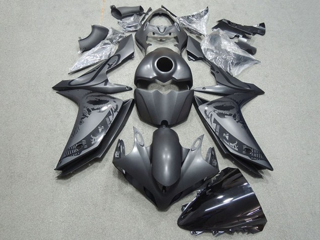 2007-2008 Yamaha YZF R1 Motorcycle Fairings - Matte Black Canada Websites