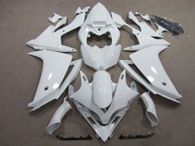 2007-2008 Yamaha YZF R1 Motorcycle Fairings - White Canada Websites