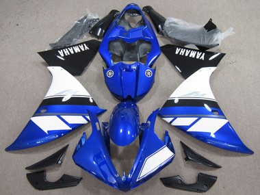 2009-2011 Yamaha YZF R1 Motorcycle Fairings - Blue White Black Canada Websites