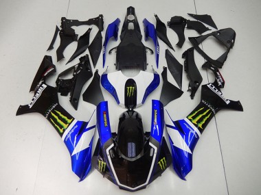 2015-2019 Yamaha YZF R1 Motorcycle Fairings - Blue White Glossy Black Green Monster Canada Websites