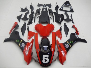 2015-2019 Yamaha YZF R1 Motorcycle Fairings - Red Black Green Monster 5 Canada Websites