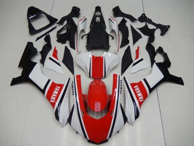 2015-2019 Yamaha YZF R1 Motorcycle Fairings - White Red Black Canada Websites
