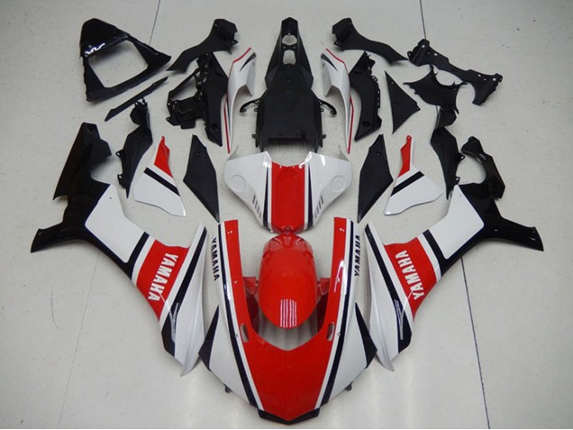 2015-2019 Yamaha YZF R1 Motorcycle Fairings - White Red Black Canada Websites