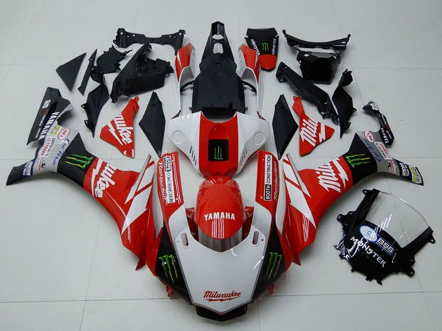 2015-2019 Yamaha YZF R1 Motorcycle Fairings - White Red Black Green Monster Milwaukee Canada Websites