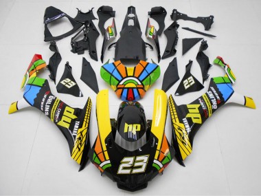 2015-2019 Yamaha YZF R1 Motorcycle Fairings - Yellow Red Blue Green HP Color Wheel 23 Canada Websites