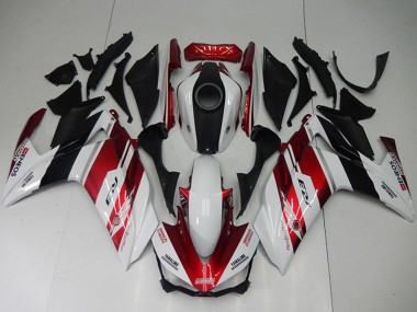 2015-2018 Yamaha YZF R3 Bike Fairings - White Red Black Canada Websites