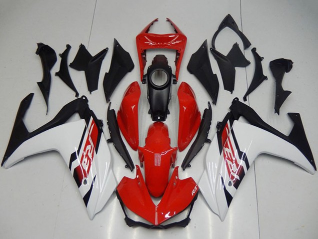 2015-2018 Yamaha YZF R3 Motorcycle Fairing Kits - White Red Black Canada Websites