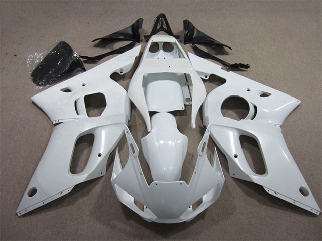 1998-2002 Yamaha YZF R6 Motorcycle Fairings - White Canada Websites