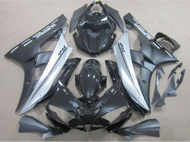 2006-2007 Yamaha YZF R6 Motorcycle Fairings - Glossy Black Matte Black Silver Canada Websites