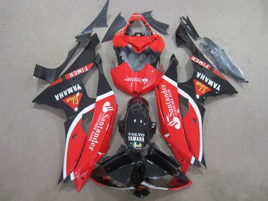 2008-2016 Yamaha YZF R6 Motorcycle Fairings - Red White Glossy Black Volvo Santander Fimer Canada Websites