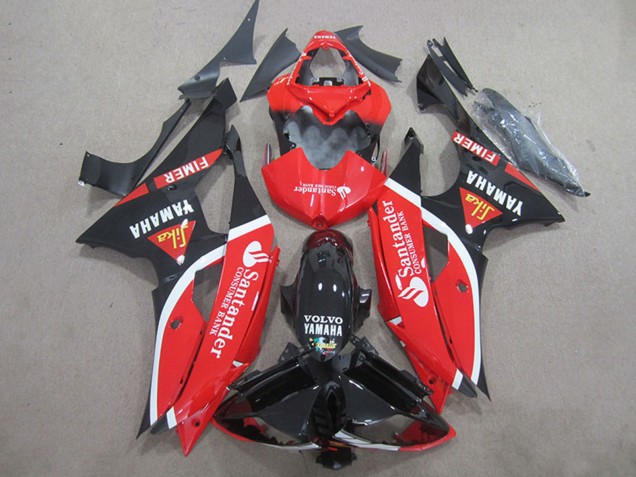 2008-2016 Yamaha YZF R6 Motorcycle Fairings - Red White Glossy Black Volvo Santander Fimer Canada Websites