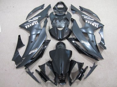 2008-2016 Yamaha YZF R6 Motorcycle Fairings - Glossy Black Matte Black White Decals Canada Websites
