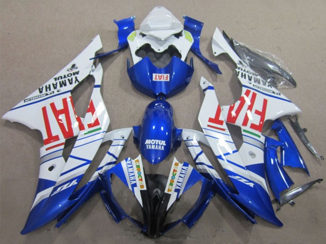 2008-2016 Yamaha YZF R6 Motorcycle Fairings - White Blue Red Motul Fiat Canada Websites