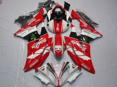 2008-2016 Yamaha YZF R6 Motorcycle Fairings - White Red Glossy Black Green Monster Rocol Milwaukee Maxxis Canada Websites