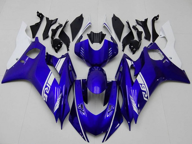 2017-2023 Yamaha YZF R6 Motorcycle Fairings - White Blue Canada Websites