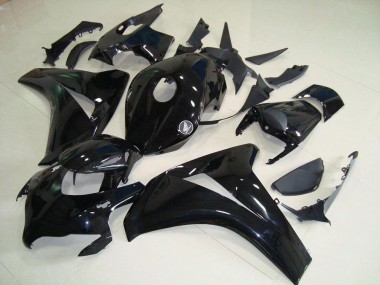 All Black with No Decals 2008-2011 CBR1000RR Motorcycle Fairings
