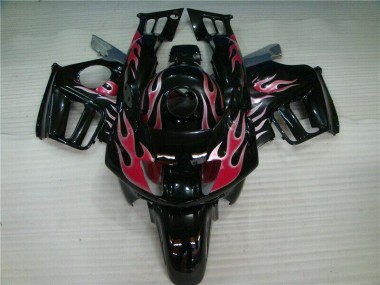 Black 1995-1998 CBR600 F3 Motorcycle Fairing Kits