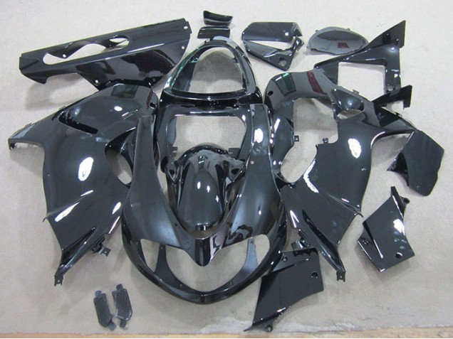Black 1998-2003 TL1000R Motorcycle Fairings Black 1998-2003 TL1000R Motorcycle Fairings