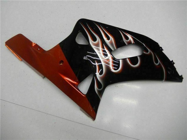 Black 2001-2003 GSXR 600/750 Motorcycle Fairing Kits & Plastic Black 2001-2003 GSXR 600/750 Motorcycle Fairing Kits & Plastic