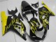Black 2001-2003 GSXR 600/750 Motorcycle Fairings
