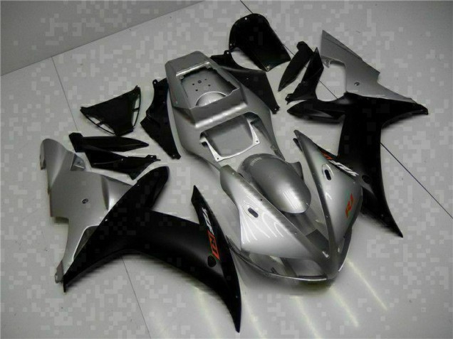 Black 2002-2003 YZF R1 ABS Motorcycle Fairing Black 2002-2003 YZF R1 ABS Motorcycle Fairing