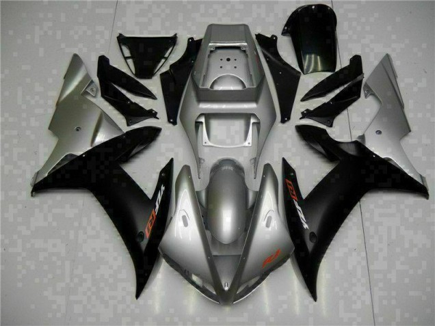 Black 2002-2003 YZF R1 ABS Motorcycle Fairing Black 2002-2003 YZF R1 ABS Motorcycle Fairing