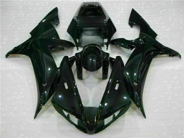 Black 2002-2003 YZF R1 Motorcycle Fairing Kits & Plastic Black 2002-2003 YZF R1 Motorcycle Fairing Kits & Plastic