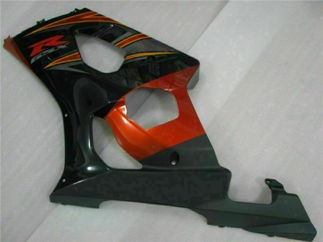 Black 2003-2004 GSXR 1000 Motorcycle Fairing Kits Black 2003-2004 GSXR 1000 Motorcycle Fairing Kits