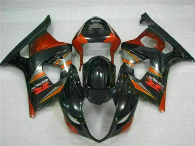 Black 2003-2004 GSXR 1000 Motorcycle Fairing Kits Black 2003-2004 GSXR 1000 Motorcycle Fairing Kits