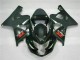 Black 2004-2005 GSXR 600/750 Motorcycle Fairings Black 2004-2005 GSXR 600/750 Motorcycle Fairings