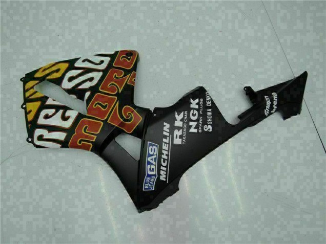 Black 2005-2006 CBR600RR ABS Motorcycle Fairings Black 2005-2006 CBR600RR ABS Motorcycle Fairings