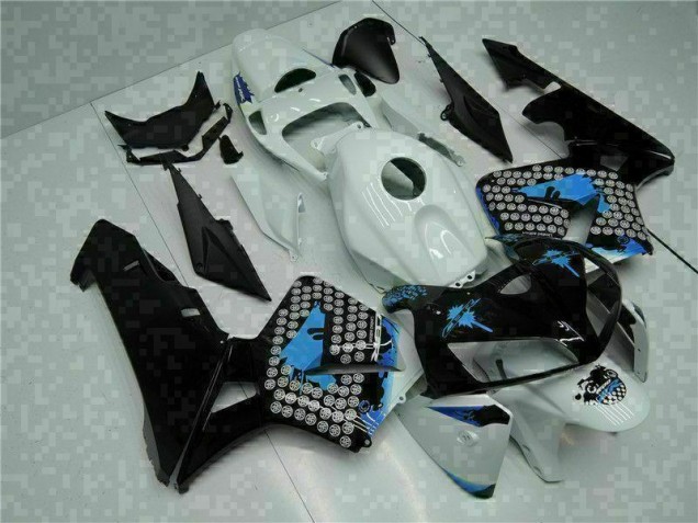Black 2005-2006 CBR600RR Motorcycle Fairings Black 2005-2006 CBR600RR Motorcycle Fairings