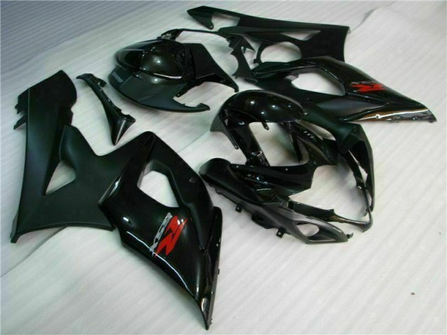 Black 2005-2006 GSXR 1000 Motorcycle Fairings
