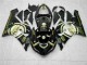 Black 2005-2006 ZX6R Motorcycle Fairing