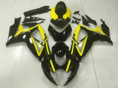 Black 2006-2007 GSXR 600/750 ABS Motorcycle Fairings