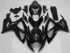 Black 2006-2007 GSXR 600/750 Aftermarket Motorcycle Fairings Black 2006-2007 GSXR 600/750 Aftermarket Motorcycle Fairings