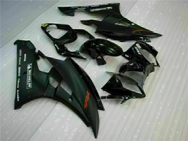 Black 2006-2007 YZF R6 Full Motorcycle Fairing Kits Black 2006-2007 YZF R6 Full Motorcycle Fairing Kits