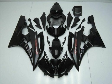 Black 2006-2007 YZF R6 Motorcycle Fairing & Bodywork