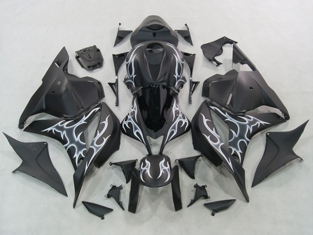 Black 2007-2008 CBR600RR Motorcycle Fairing Kits & Plastic Black 2007-2008 CBR600RR Motorcycle Fairing Kits & Plastic