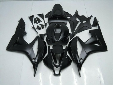 Black 2007-2008 CBR600RR Motorcycle Fairings