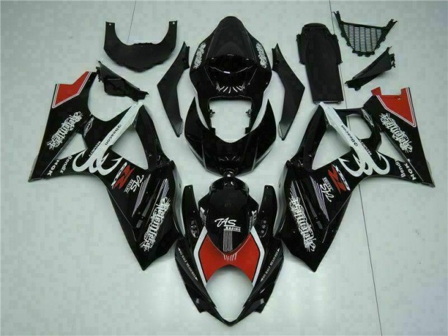 Black 2007-2008 GSXR 1000 Motorcycle Bodywork Black 2007-2008 GSXR 1000 Motorcycle Bodywork